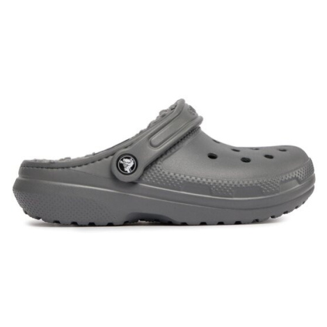 Crocs Šľapky Classic Lined Clog 203591 Sivá