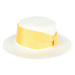 Dámsky klobúk Ecru Yellow Hat - Art of Polo Univerzální