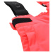 Alpine Pro Lermono Detské lyžiarske nohavice KPAY287 diva pink