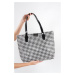 Capone Outfitters Bristol Houndstooth Patterned Women's Shoulder Bag