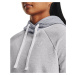 Mikina Under Armour Rival Fleece Cb Hoodie Halo Gray Medium Heather