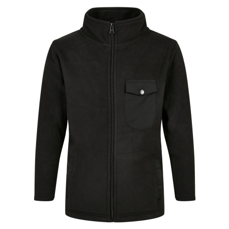 Polar Fleece Track Jacket for Boys Black Urban Classics