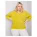 Plus size Alexandria light green sweatshirt