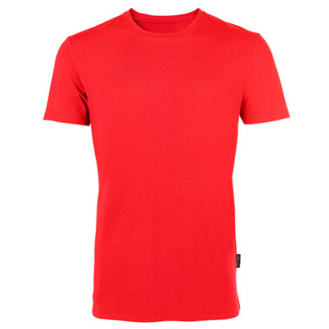 Hrm Pánske tričko z organickej bavlny HRM101 Red