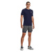 Tričko Under Armour Hg Armour Fitted SS Midnight Navy/ White XL