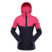 Women's jacket with ptx membrane ALPINE PRO NOREMA cabaret