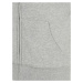 Gap Tall Tepláková bunda  krémová / sivá melírovaná / biela
