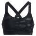 Podprsenka Under Armour Infinity High Print Bra Carbon Black