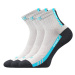 Ponožky VOXX Pius svetlo šedé 3 páry 101773