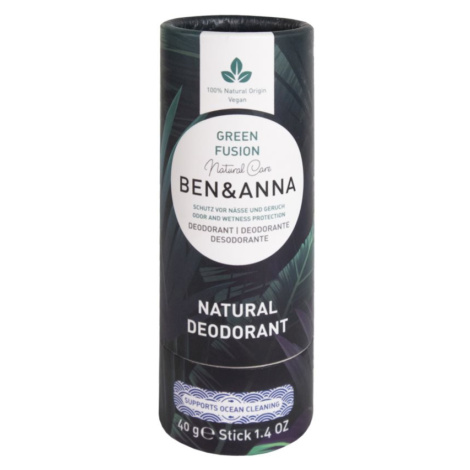 BEN&ANNA Natural Deodorant Green Fusion tuhý dezodorant