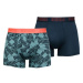 Puma PRINT BOXER 2P Pánske boxerky, modrá, veľkosť