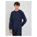 Dark blue mens brindle sweater Tom Tailor Denim - Men