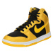 Nike Sportswear Členkové tenisky 'Dunk'  žltá / čierna