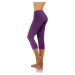 Sesto Senso Medium Leggins LEG_01 Plum