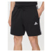 Adidas Športové kraťasy Essentials French Terry 3-Stripes Shorts IC9435 Čierna Regular Fit