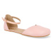 Barefoot sandále Shapen - Poppy II Rose Gold W