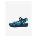 Modré chlapčenské vzorované sandále Lee Cooper
