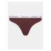 Calvin Klein Underwear Stringové nohavičky 0000D1617E Bordová