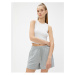 Koton Mini Shorts with Lace-Up Waist, Pocket Detailed.