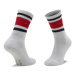 Tommy Hilfiger Súprava 4 párov vysokých ponožiek unisex 701219564 Biela