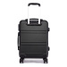Čierna sada luxusných kufrov s TSA zámkom &quot;Travelmania&quot; - veľ. M, L, XL