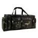 Čierna veľká cestovná taška na rameno &quot;Black John&quot; - veľ. XL