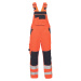 Cerva Knoxfield Hvps Fl Pánske HI-VIS nohavice s trakmi 03530050 oranžová