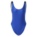 Calvin Klein Swimwear Jednodielne plavky 'Intense Power'  kráľovská modrá / sivá / čierna