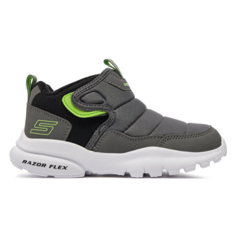 Skechers Šnurovacia obuv Cool Break 403784L/CCBK Sivá