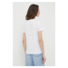 Bavlnené tričko Tommy Hilfiger biela farba,WW0WW31999