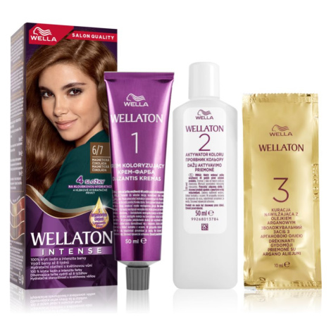 Wella Wellaton Intense permanentná farba na vlasy s arganovým olejom odtieň 7/7 Deep Brown