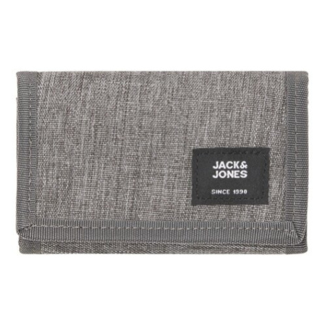 Jack&Jones Veľká pánska peňaženka Jaceastside 12228262 Sivá Jack & Jones