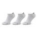 Calvin Klein Súprava 3 párov členkových dámskych ponožiek 701218765 Biela