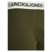 JACK & JONES Boxerky 'Friday'  modrá / kaki / burgundská / čierna