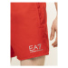 EA7 Emporio Armani Plavecké šortky 902000 CC721 00074 Červená Regular Fit