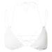 Calvin Klein Swimwear Bikinový top  biela