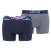 Pánské boxerky 2Pack 37149-0591 modrá - Levi's