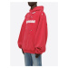 BALENCIAGA Ripped Red mikina