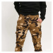 Kalhoty Urban Classics Camo Cargo Jogging Pants 2.0 Camo Beige