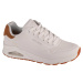 Biele pánske tenisky Skechers Uno - Suited On Air 183004-WHT