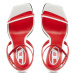 Sandále Diesel Alhena Sa-Alhena Sandals Flame Scarlet/White