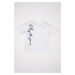 DEFACTO Baby Boy Crew Neck Printed Short Sleeve T-Shirt