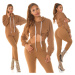 Trendy 2Piece Loungewear Set black Einheitsgroesse