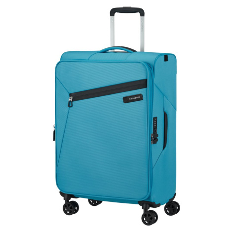 Samsonite Látkový cestovní kufr Litebeam EXP M 67/73 l - zelená