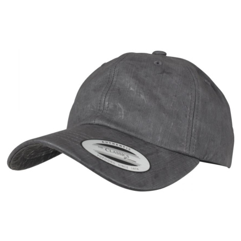 Low-profile cap dark grey