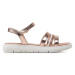 Tommy Hilfiger Sandále Stripes Velcro Sandal T4A2-32771-1372 S Zlatá