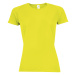 SOĽS Sporty Women Dámske funkčné triko SL01159 Neon yellow
