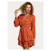 Shiwi Košeľové šaty 'Tarija'  oranžová / tmavooranžová