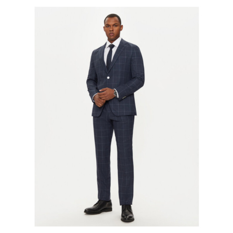 Boss Oblek C-Huge 50521650 Tmavomodrá Slim Fit Hugo Boss