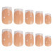 Nail HQ Long Square umelé nechty Pearly French